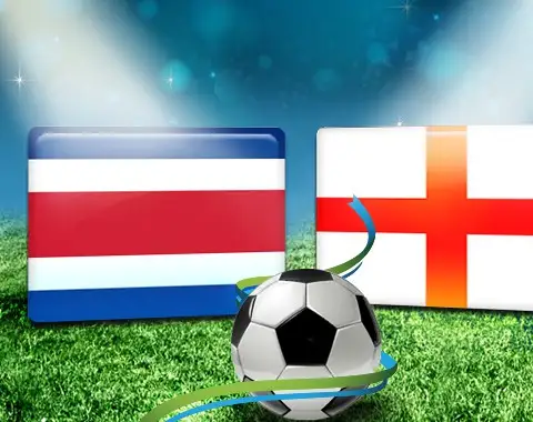 Costa Rica vs Inglaterra: o maior prémio que vais encontrar ao apostar em qualquer uma destas equipa