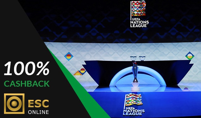 Cashback 100% Liga das Nações