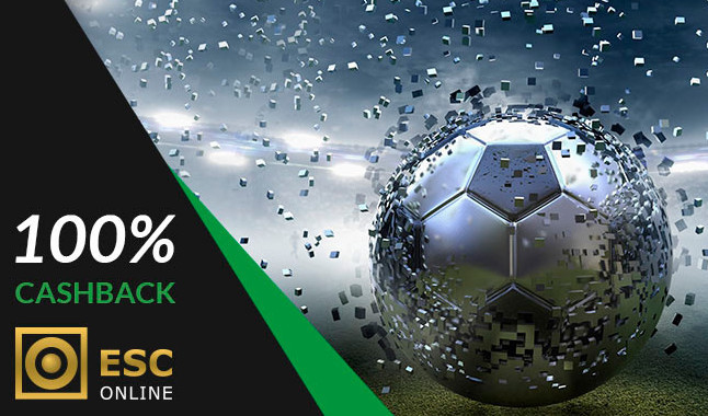 Cashback 100% nos grandes jogos do fim-de-semana