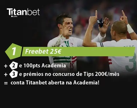 Freebet 25€ na Titanbet agora também para Portugal