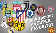 Apostas de futebol no Favorito!