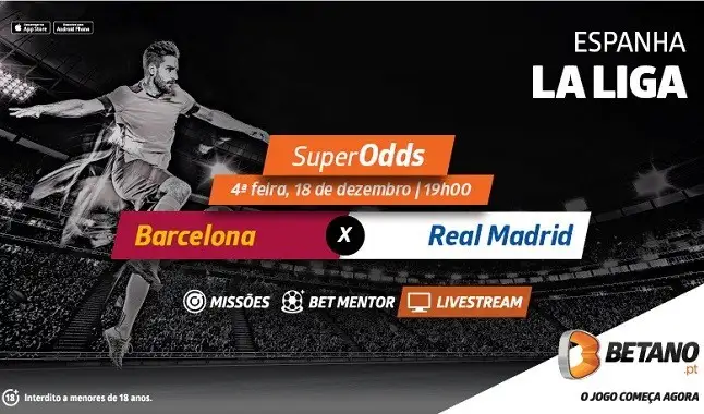 Barcelona - Real Madrid Livestream e SuperOdds