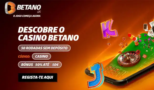 50€ de Bónus na Betano Casino