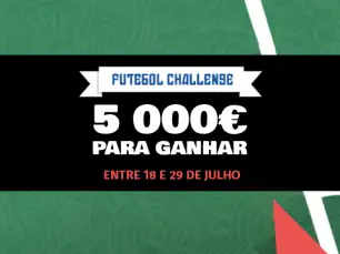 Futebol Challenge Betclic: 5.000€ para ganhar!