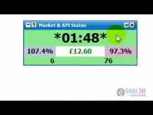 Betfair Trading -- Market & API Status Window (HD)
