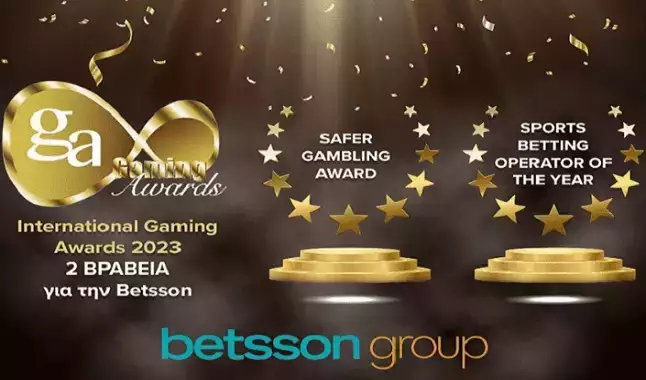 Betsson fatura dois prêmios no IGA 2023