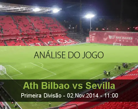 Análise do jogo: Atlético de Bilbao vs Sevilla (2 Novembro 2014)