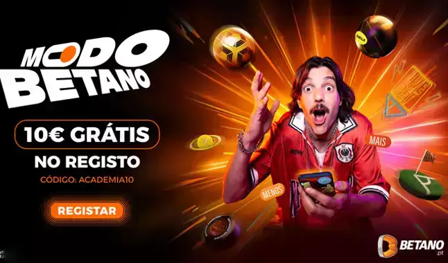 Código Promocional Betano  Aposta Grátis de 5€ Exclusiva!