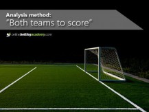 Method for the "Both teams to score" market