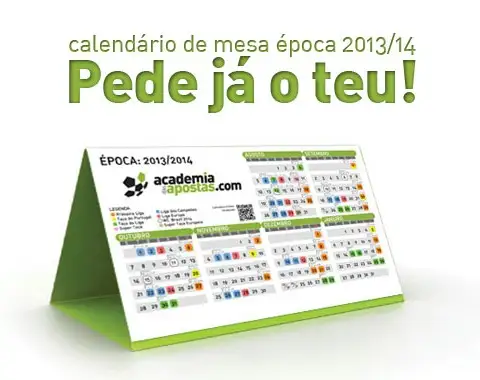Oferta calendário da época 2013/2014