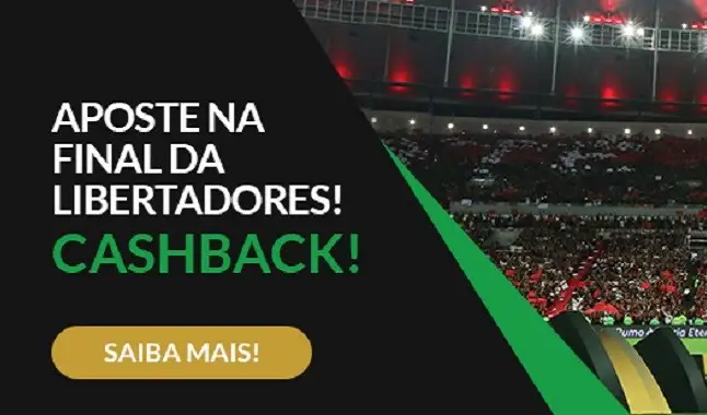 River Plate vs Flamengo na Copa Libertadores da América 100% Cashback