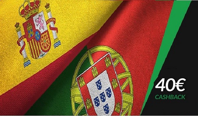 Copa Ibérica com cashback de 40€