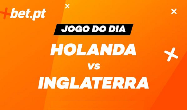 Holanda vs Inglaterra - as melhores odds garantidas