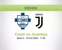 Como vs Juventus
