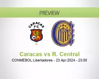 Caracas R. Central betting prediction (23 April 2024)