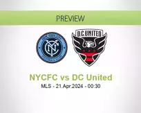 NYCFC DC United betting prediction (21 April 2024)