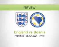 England vs Bosnia