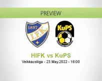 HIFK KuPS betting prediction (23 May 2022)