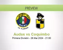 Audax vs Coquimbo
