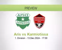 Aris Karmiotissa betting prediction (13 December 2024)