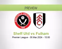 Sheff Utd Fulham betting prediction (30 March 2024)
