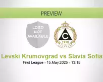 Levski Krumovgrad Slavia Sofia betting prediction (15 May 2025)