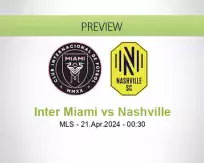 Inter Miami Nashville betting prediction (21 April 2024)