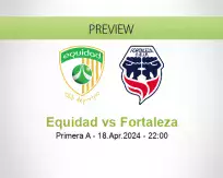 Equidad Fortaleza betting prediction (18 April 2024)