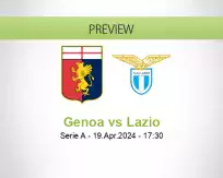 Genoa Lazio betting prediction (19 April 2024)