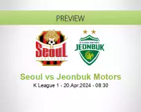 Seoul Jeonbuk Motors betting prediction (20 April 2024)