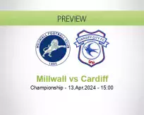 Millwall Cardiff betting prediction (13 April 2024)
