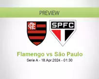 Flamengo São Paulo betting prediction (18 April 2024)