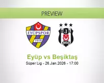 Eyüp vs Beşiktaş