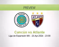 Cancún Atlante betting prediction (26 April 2024)