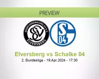 Elversberg Schalke 04 betting prediction (19 April 2024)
