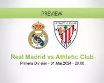 Real Madrid Athletic Club betting prediction (31 March 2024)