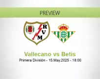 Vallecano Betis betting prediction (15 May 2025)