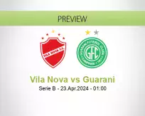 Vila Nova Guarani betting prediction (23 April 2024)