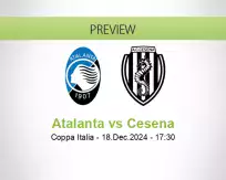 Atalanta Cesena betting prediction (18 December 2024)