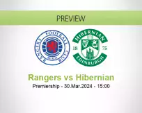 Rangers Hibernian betting prediction (30 March 2024)