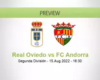 Real Oviedo FC Andorra betting prediction (15 August 2022)