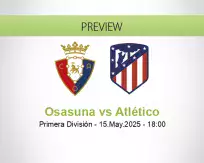 Osasuna Atlético betting prediction (15 May 2025)