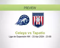 Celaya Tapatío betting prediction (25 April 2024)