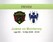 Juárez Monterrey betting prediction (14 March 2026)