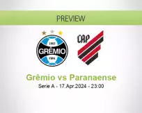 Grêmio Paranaense betting prediction (17 April 2024)