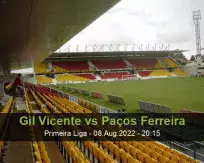 Gil Vicente vs Paços Ferreira