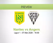 Nantes Angers betting prediction (07 March 2026)
