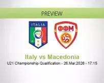 Italy Macedonia betting prediction (26 March 2026)