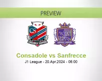 Consadole Sanfrecce betting prediction (20 April 2024)