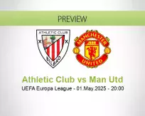 Athletic Club vs Man Utd